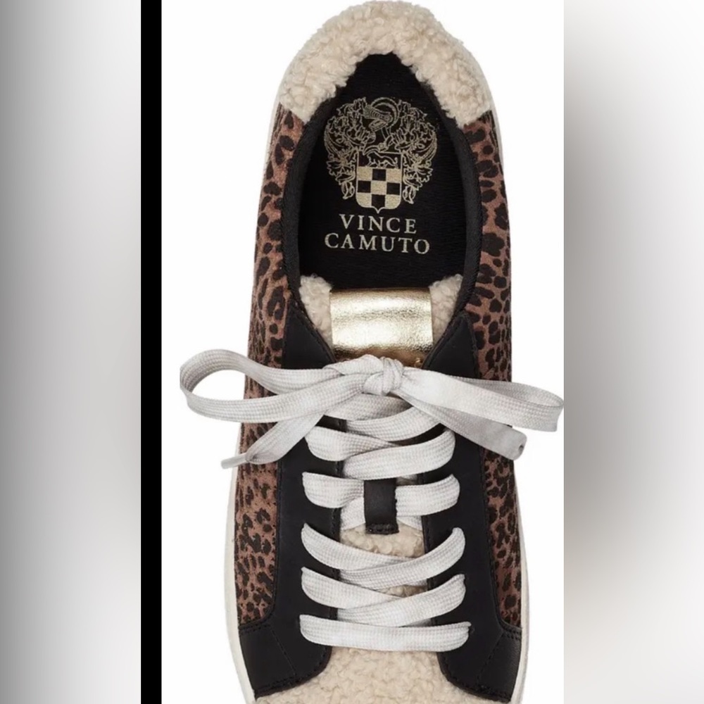 Vince Camuto Women’s Leopard Athletic Shoe. New in Box,